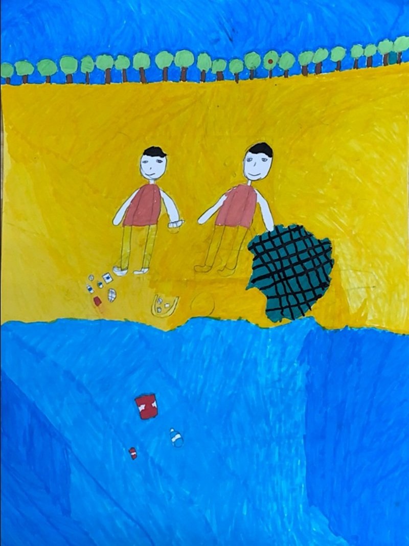 tranh vẽ tiết kiệm nước 19