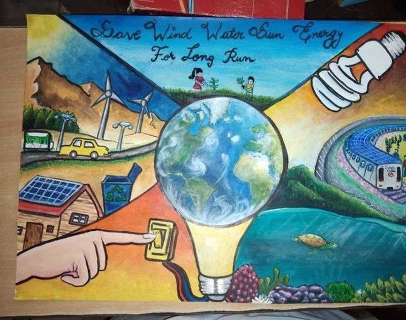 tranh vẽ tiết kiệm nước 29