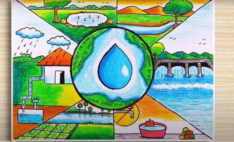 tranh vẽ tiết kiệm nước 31