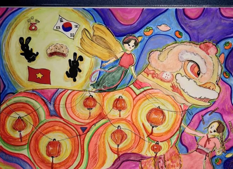 tranh vẽ trung thu 21