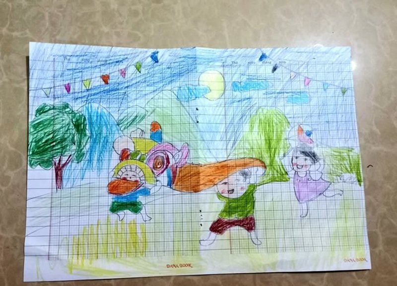 tranh vẽ trung thu 29