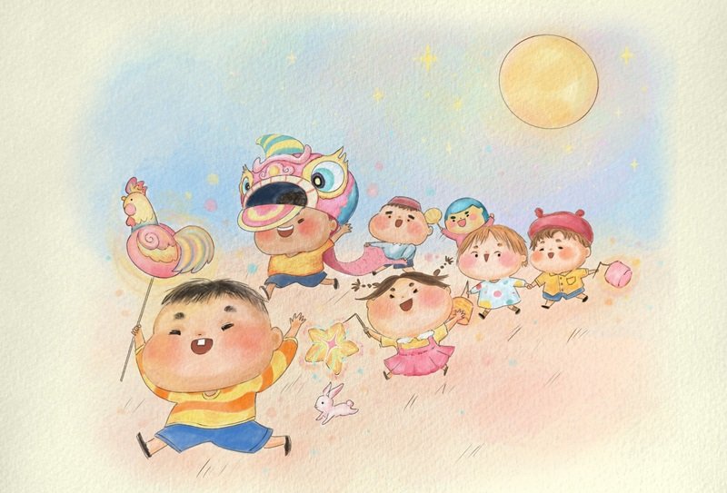 tranh vẽ trung thu 3