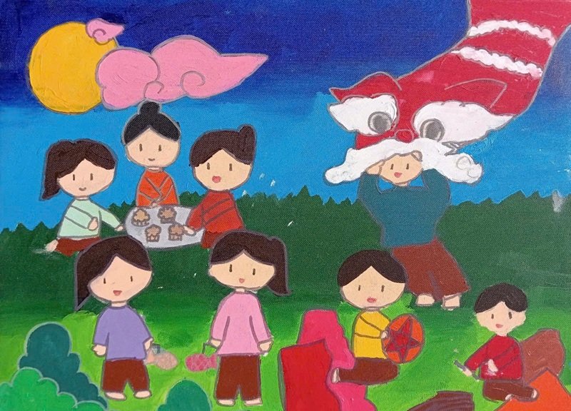 tranh vẽ trung thu 4