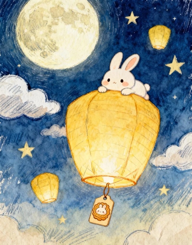 tranh vẽ trung thu 42