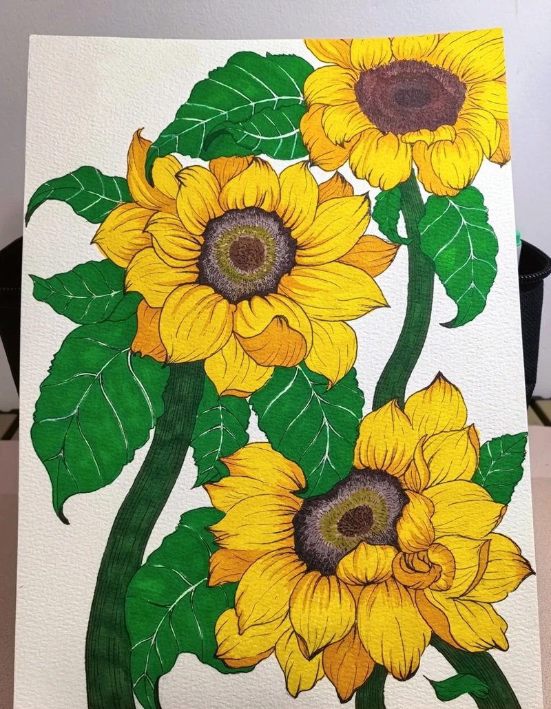 tranh vẽ tự do 2