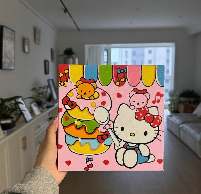 tranh vẽ tự do 23