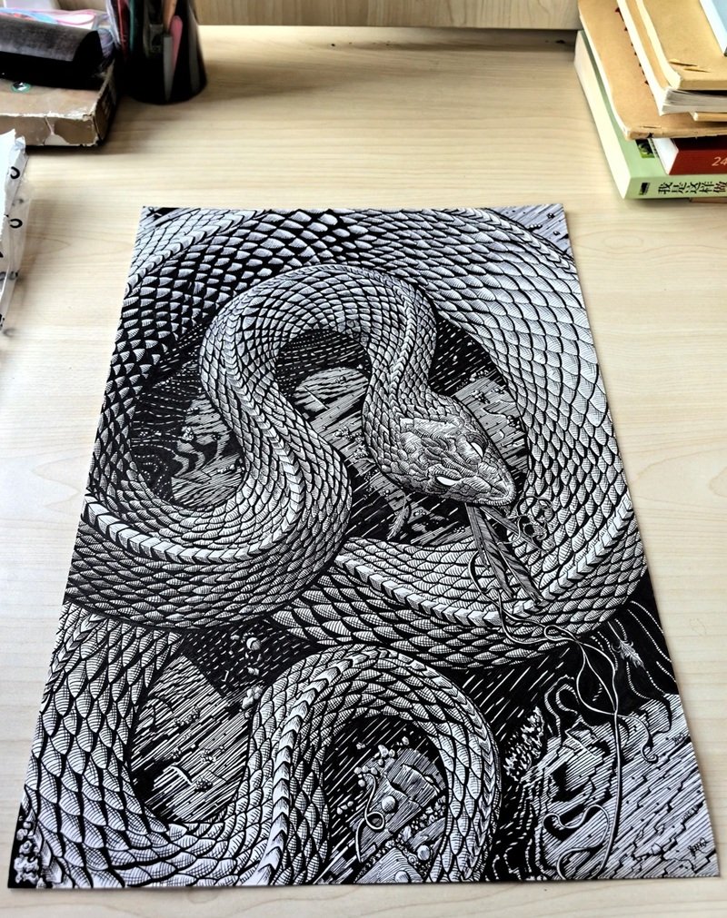 tranh vẽ tự do 32