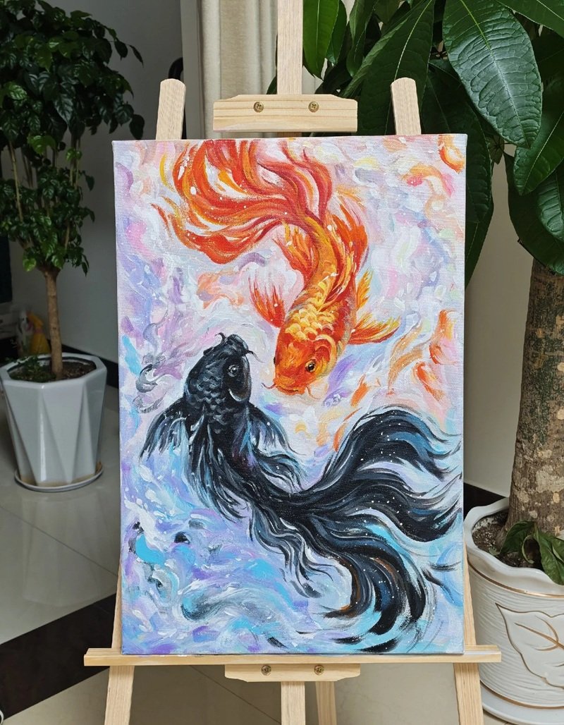 tranh vẽ tự do 35