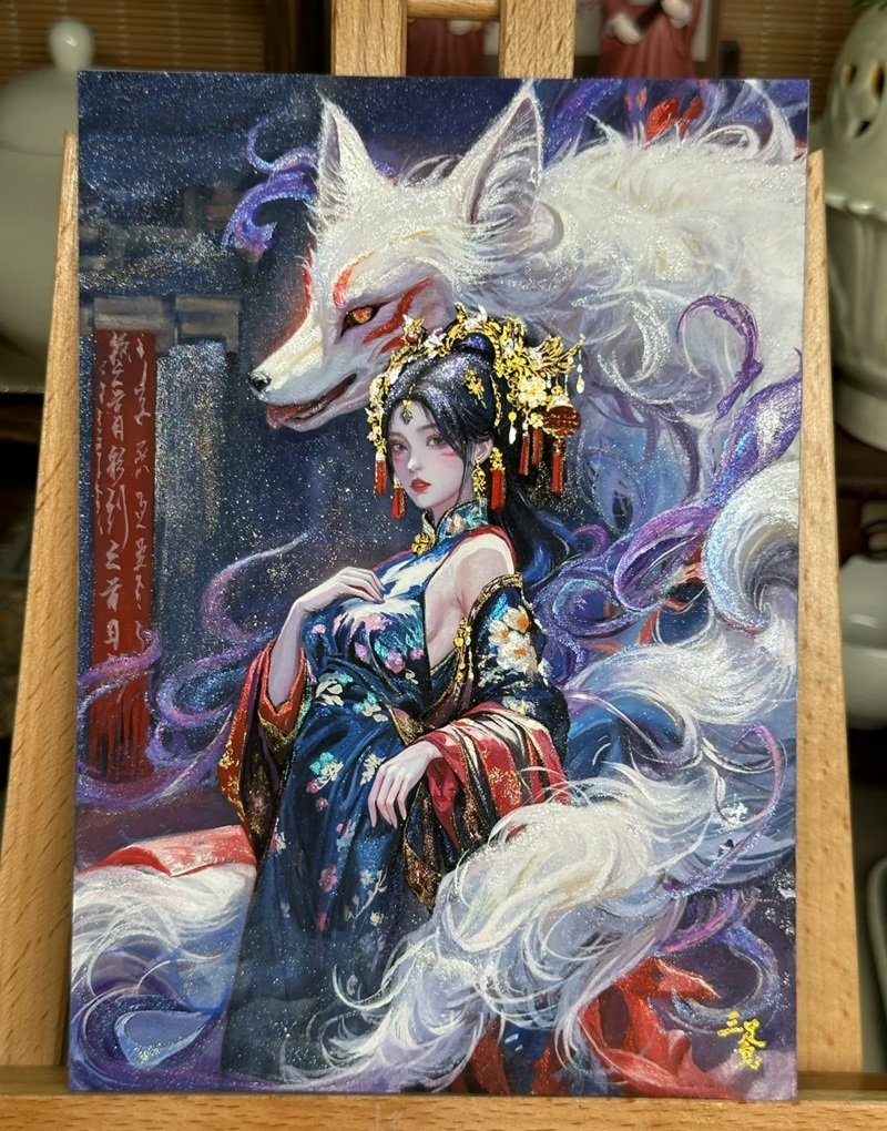 tranh vẽ tự do 8