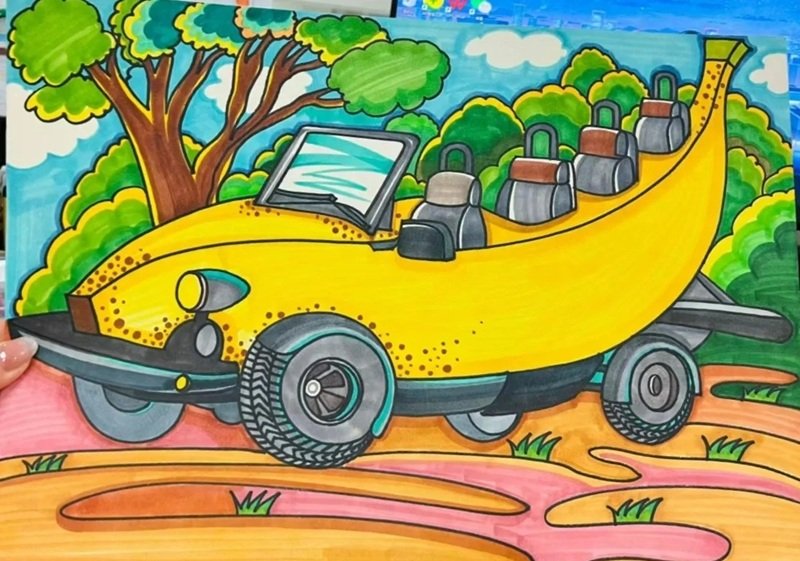 tranh vẽ ý tưởng trẻ thơ 12