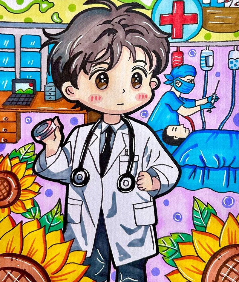 tranh vẽ ý tưởng trẻ thơ 27