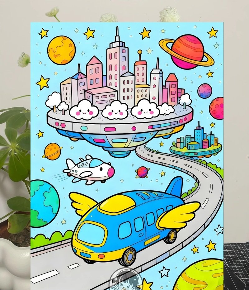 tranh vẽ ý tưởng trẻ thơ 28