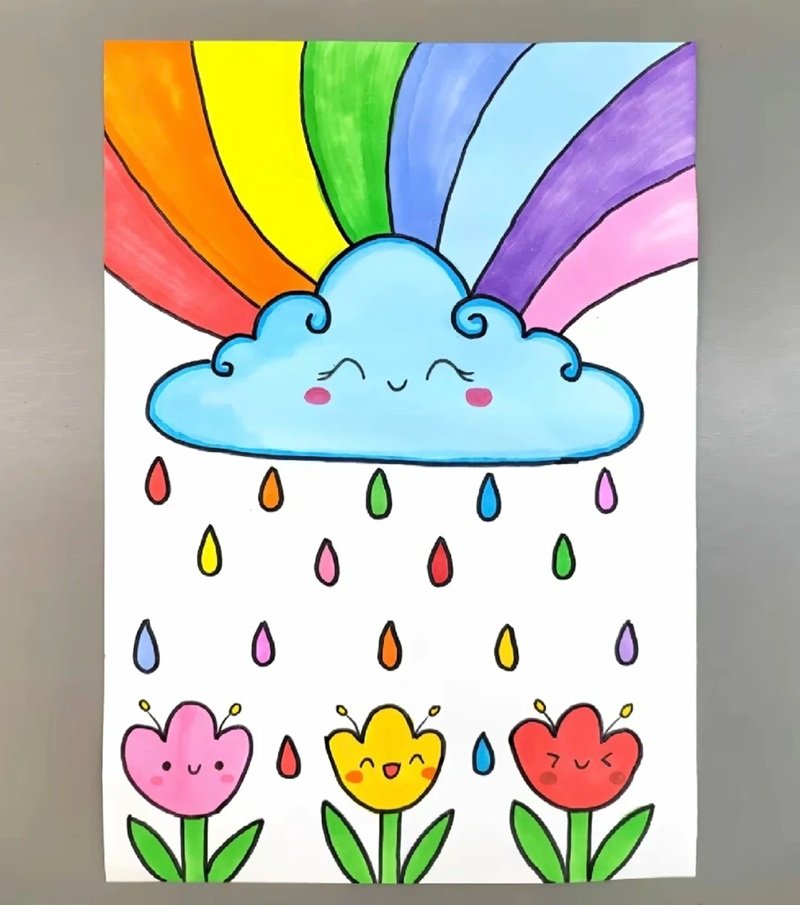 tranh vẽ ý tưởng trẻ thơ 41