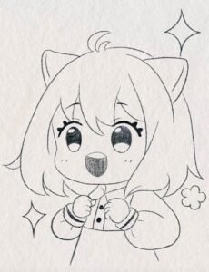 Tổng hợp 79+ vẽ anime đơn giản cute cực xinh