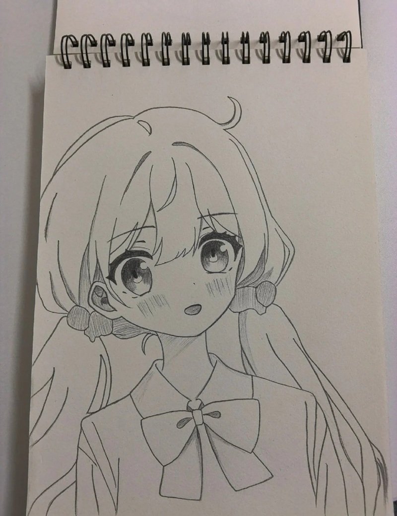 vẽ anime đơn giản cute 21