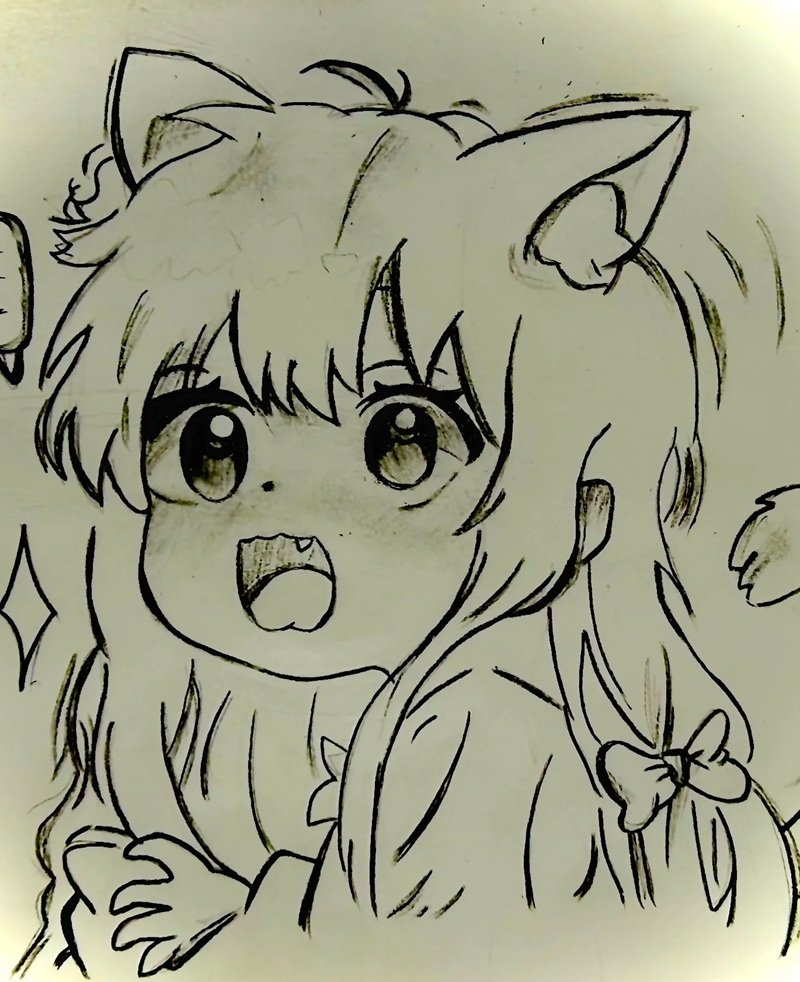 vẽ anime đơn giản cute 23