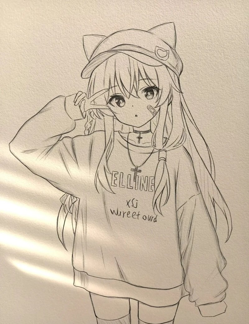 vẽ anime đơn giản cute 3