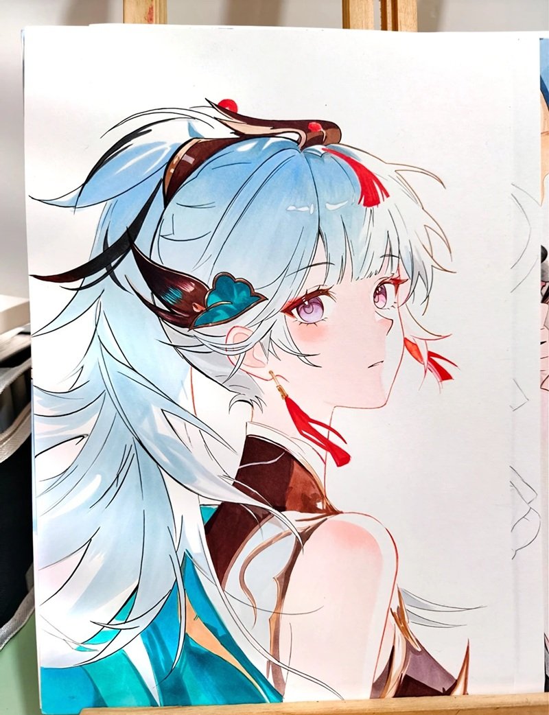 vẽ anime đơn giản cute 31