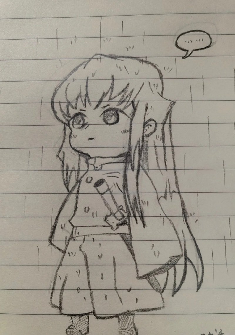 vẽ anime đơn giản cute 39