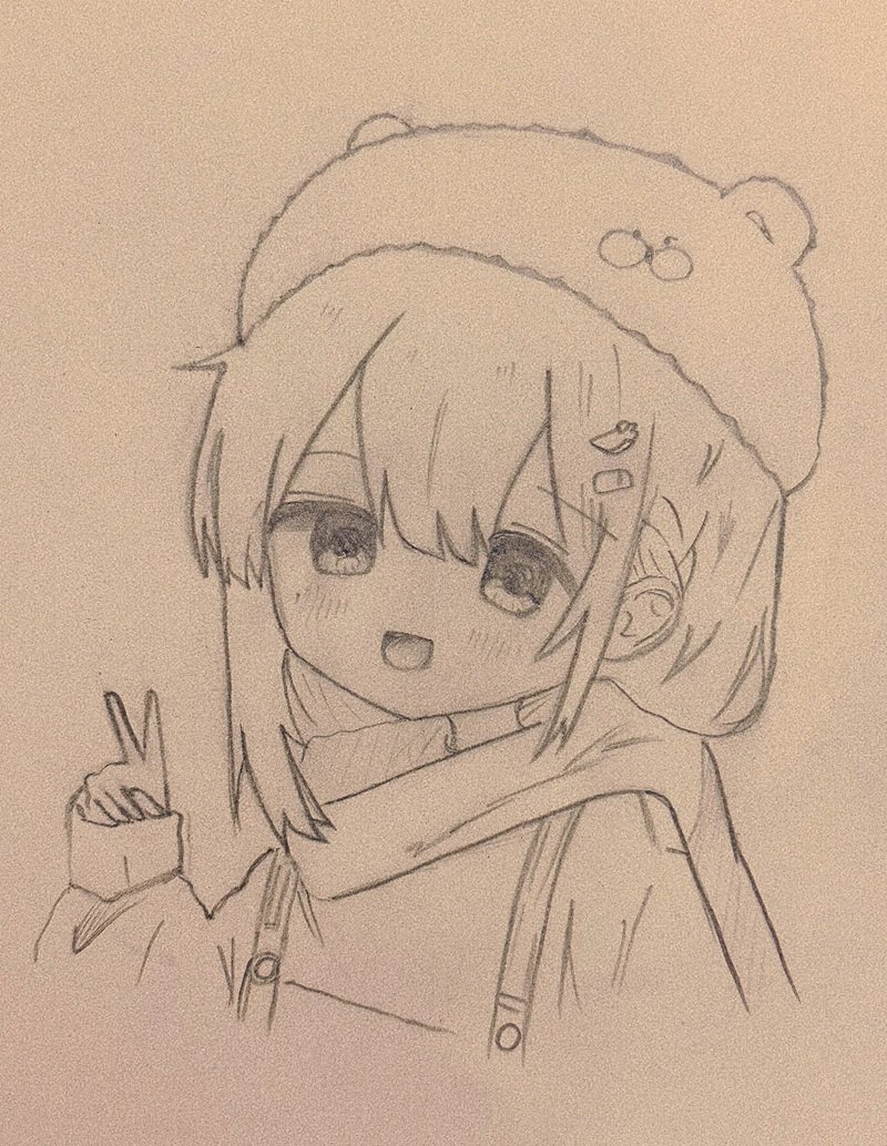 vẽ anime đơn giản cute 7