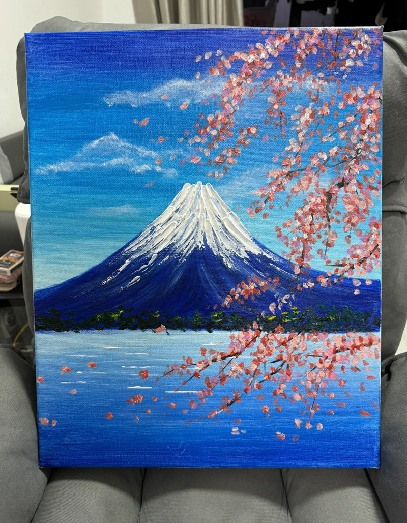 vẽ cảnh thiên nhiên 12