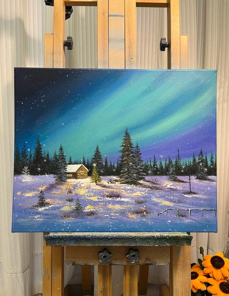 vẽ cảnh thiên nhiên 20