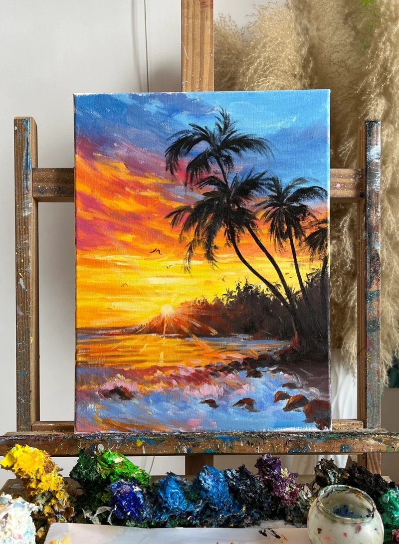 vẽ cảnh thiên nhiên 26