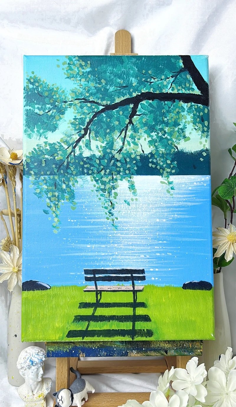 vẽ cảnh thiên nhiên 27