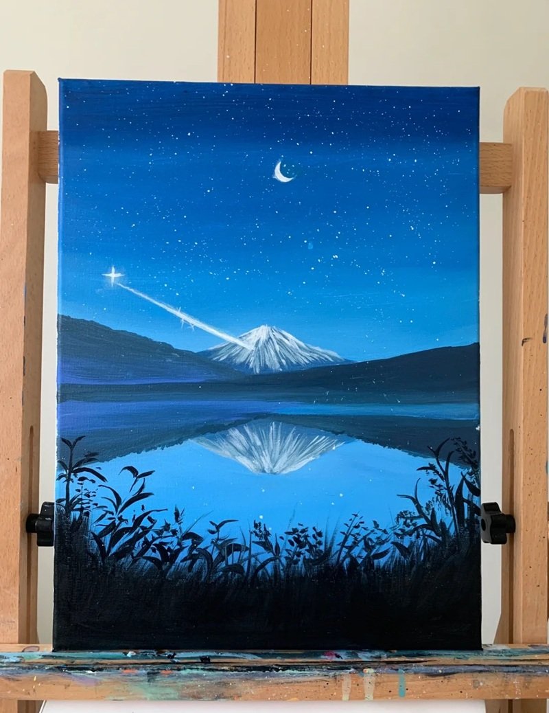 vẽ cảnh thiên nhiên 33