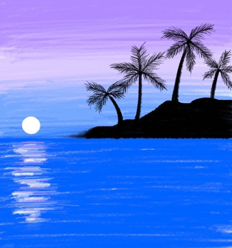 vẽ cảnh thiên nhiên 39