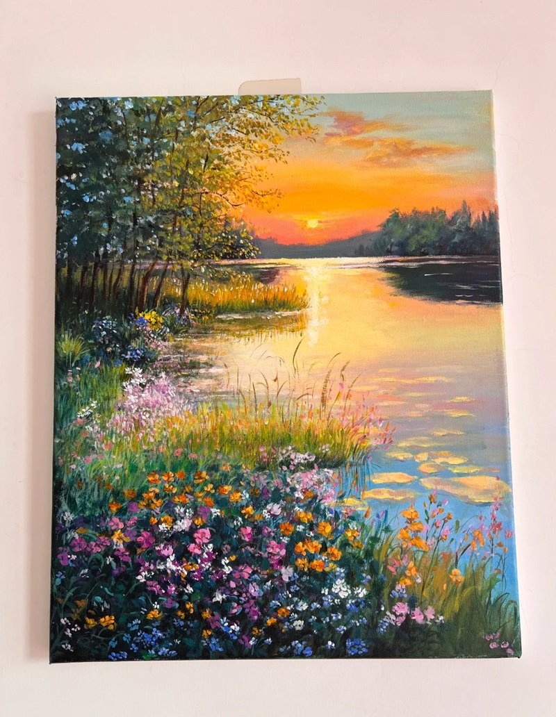 vẽ cảnh thiên nhiên 6