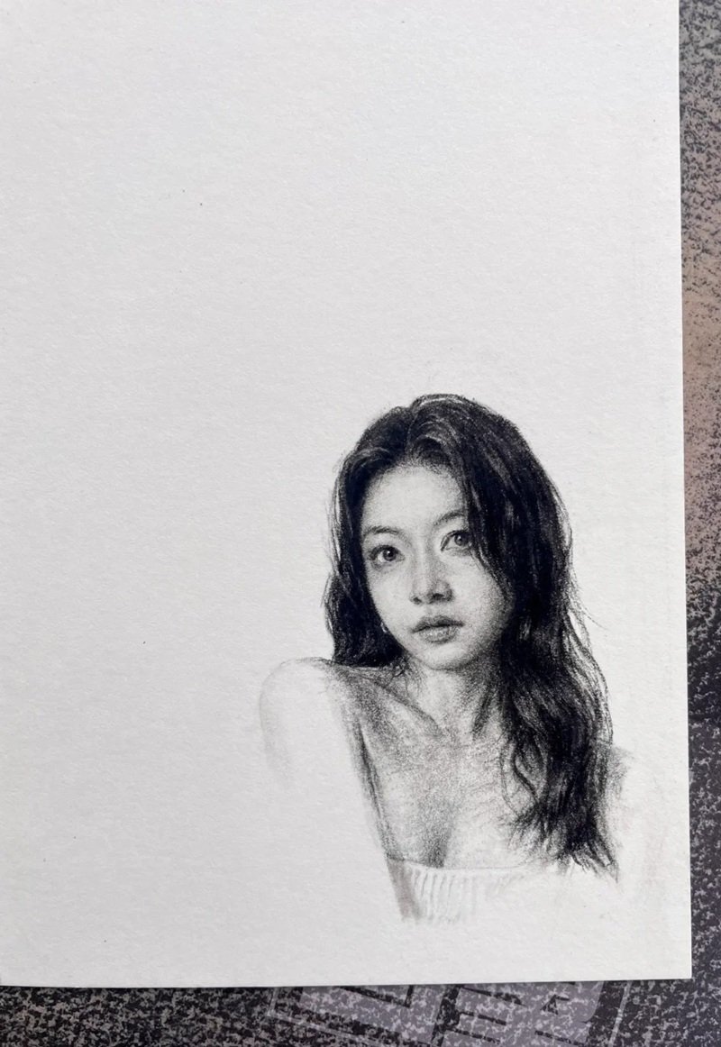 vẽ chân dung đơn giản nhất 12