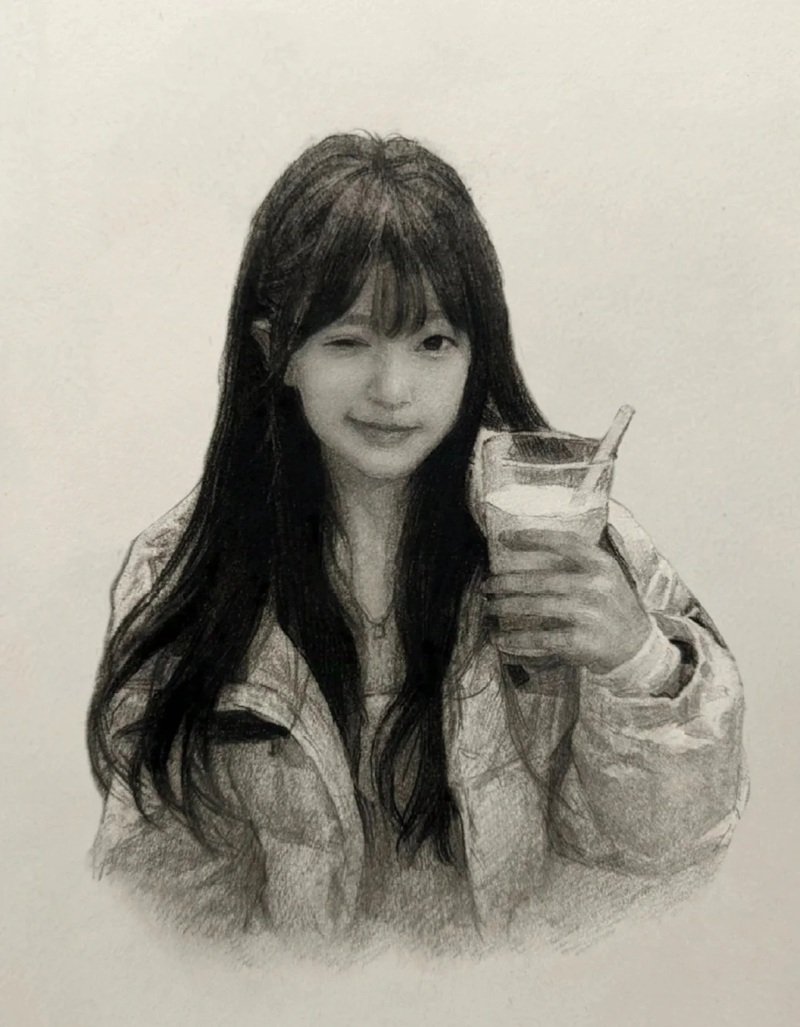 vẽ chân dung đơn giản nhất 18