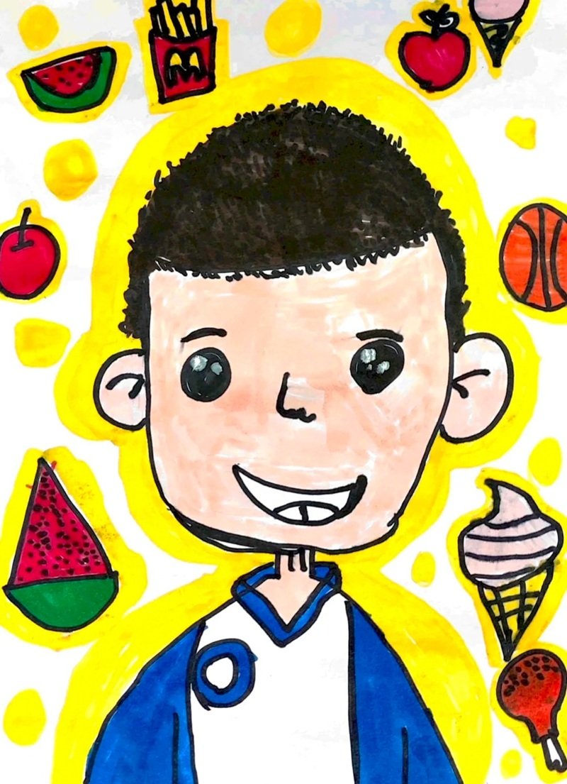 vẽ chân dung lớp 8 15