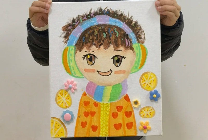 vẽ chân dung lớp 8 3