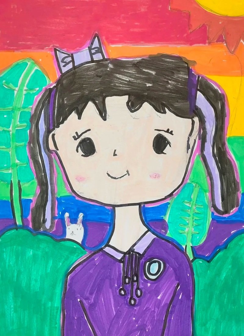 vẽ chân dung lớp 8 8