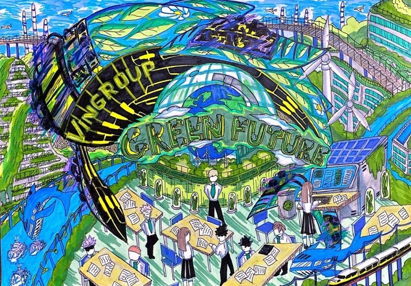 vẽ chủ đề bảo vệ môi trường 1