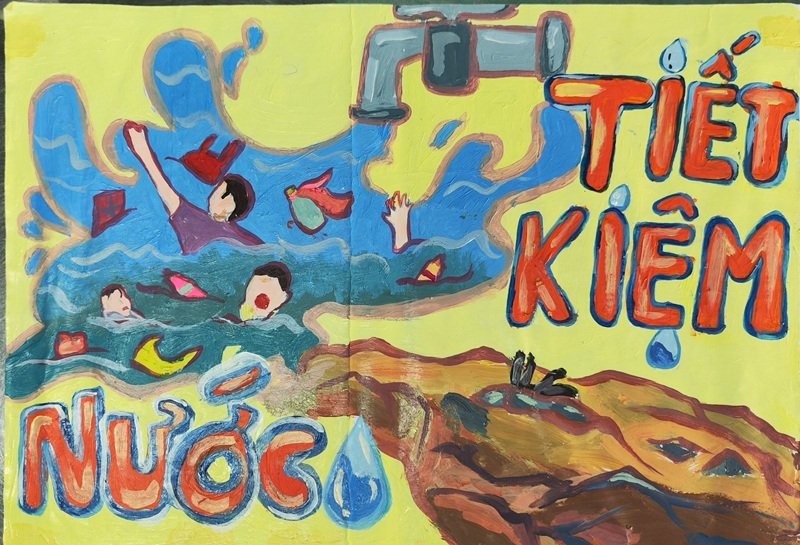 vẽ chủ đề bảo vệ môi trường 17