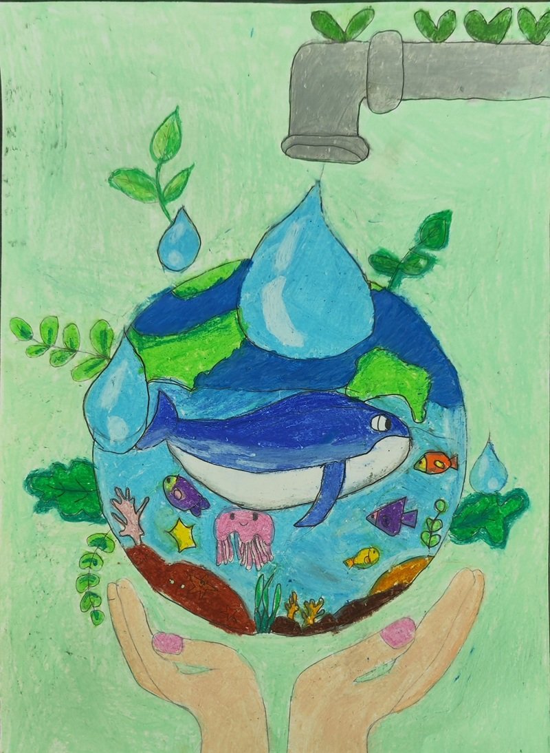 vẽ chủ đề bảo vệ môi trường 18