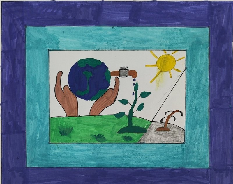 vẽ chủ đề bảo vệ môi trường 27