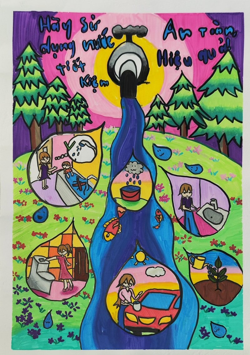 vẽ chủ đề bảo vệ môi trường 28