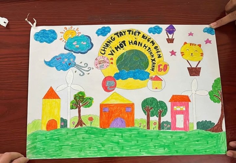 vẽ chủ đề bảo vệ môi trường 37