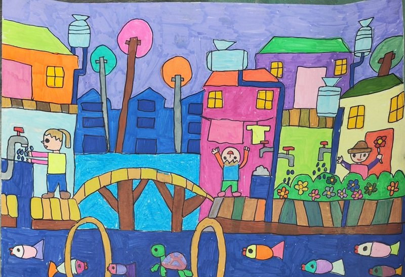 vẽ chủ đề bảo vệ môi trường 9