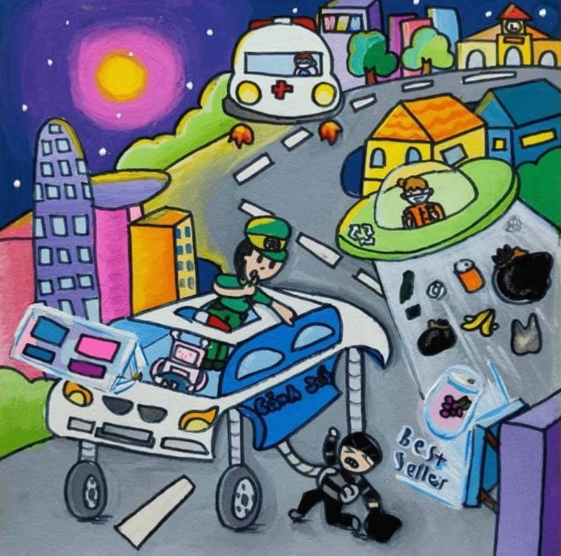 vẽ thành phố 10