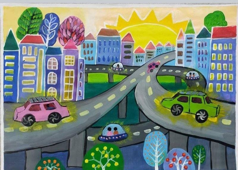 vẽ thành phố 12