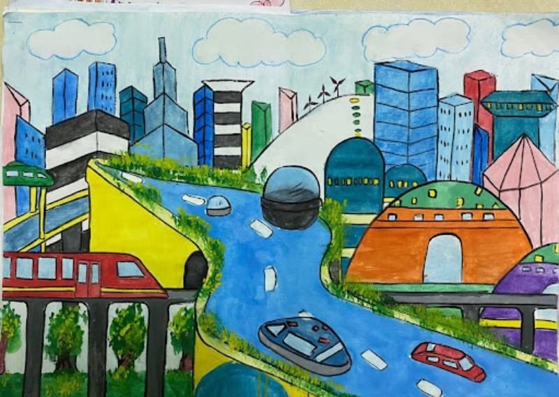 vẽ thành phố 16