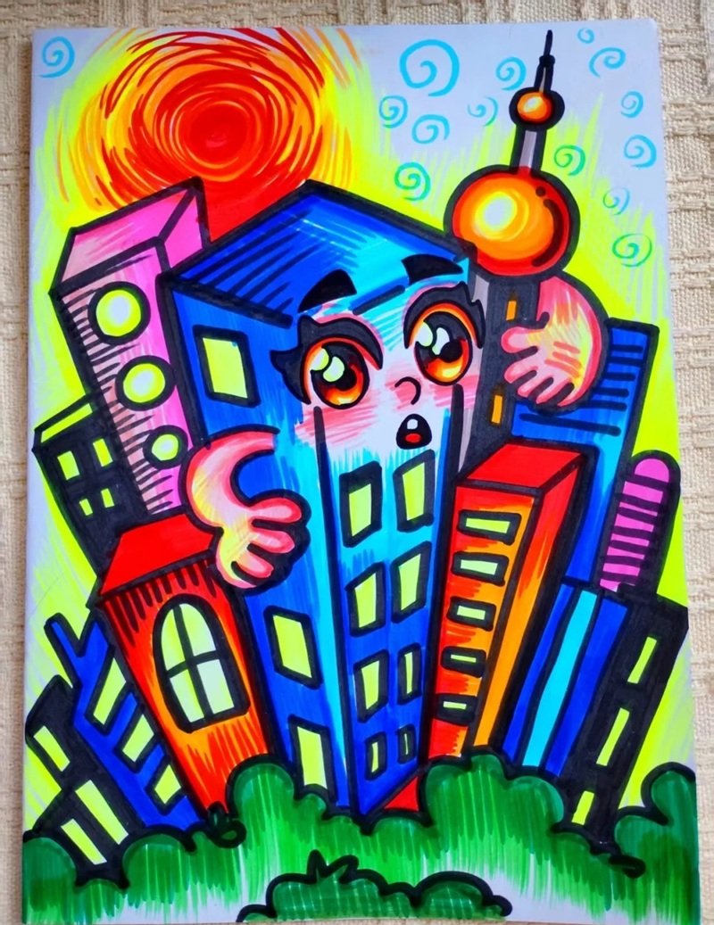 vẽ thành phố 24