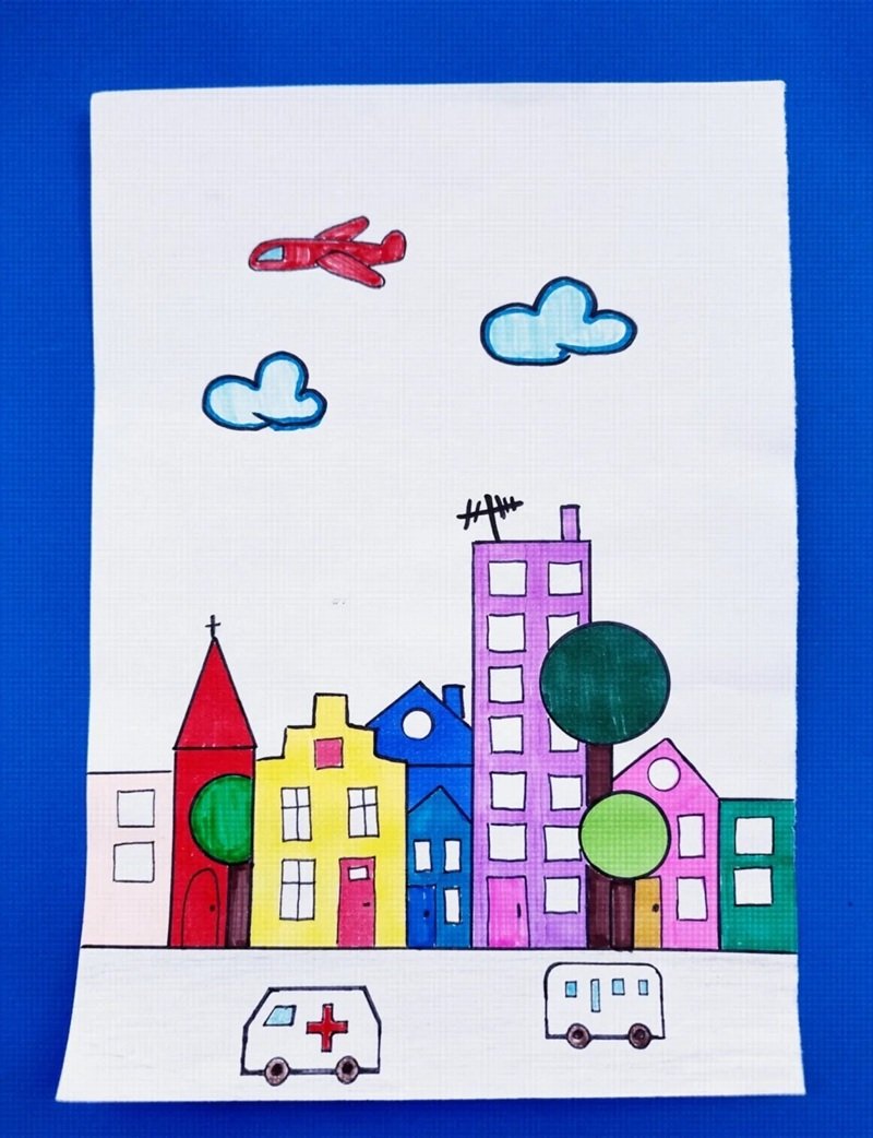 vẽ thành phố 33