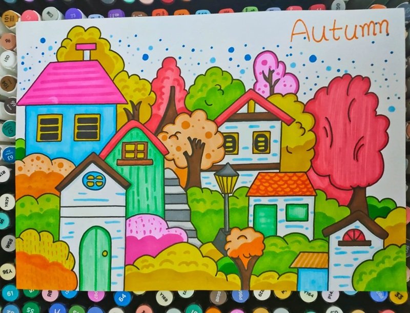 vẽ thành phố 40