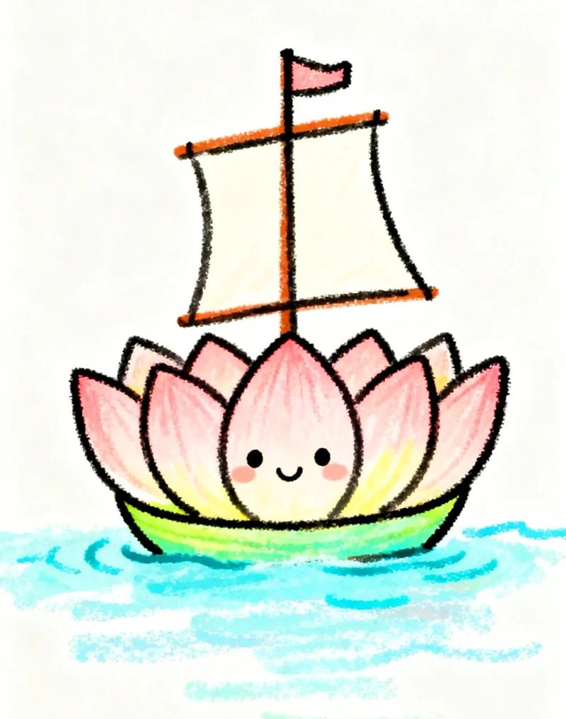 vẽ thuyền đơn giản 26